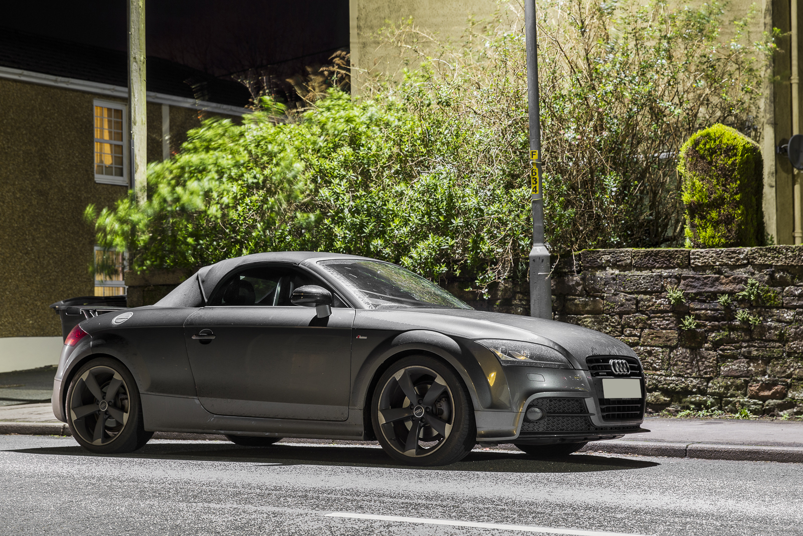 An Audi TT Black Edition in for a Stage 1 Remap at Ultimate Tuning, Cleator Moor, United Kingdom. 10 January, 2016