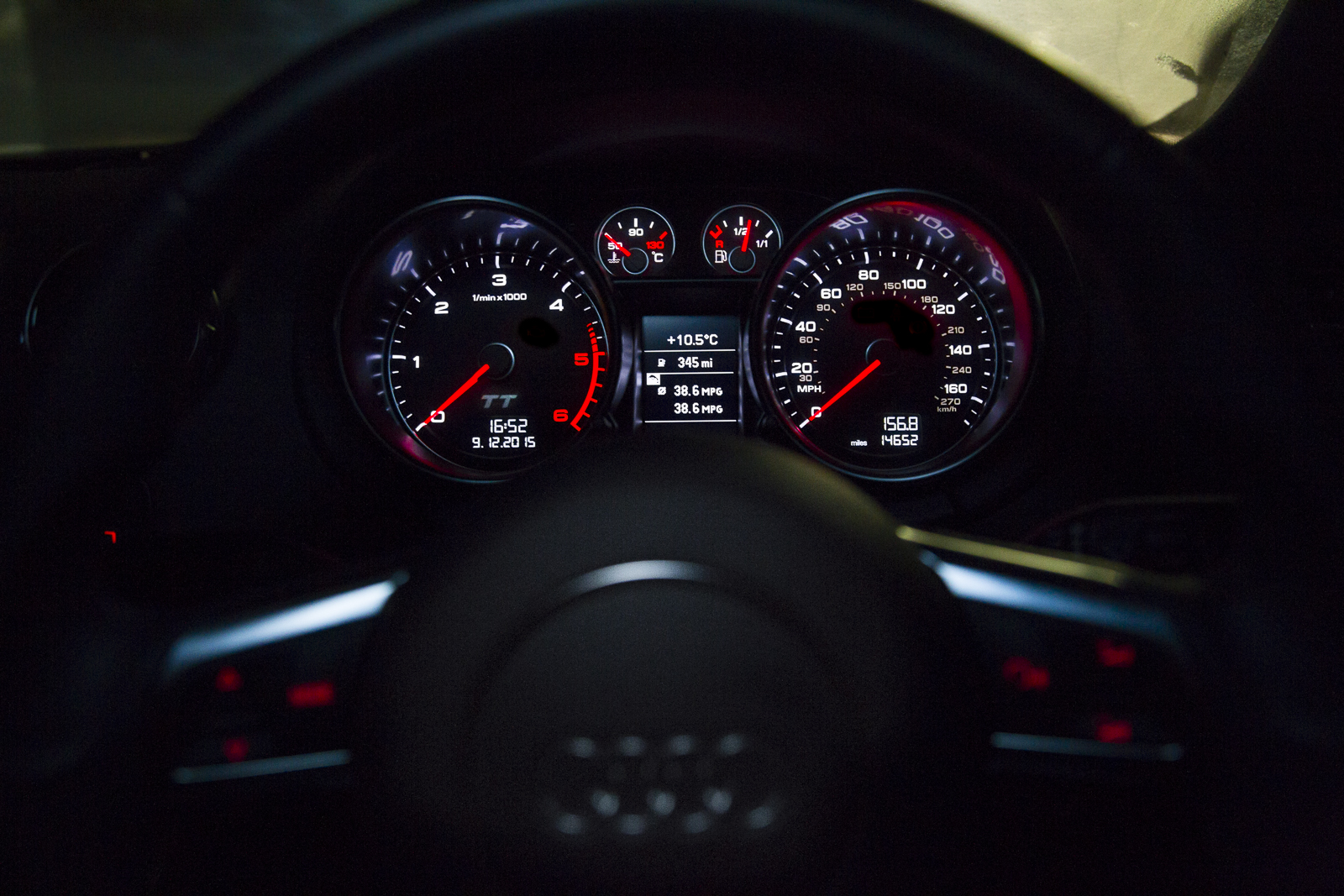 a few cab shots whilst Remapping Audi TT at Ultimate Tuning, Cleator Moor, United Kingdom. 9 December, 2015